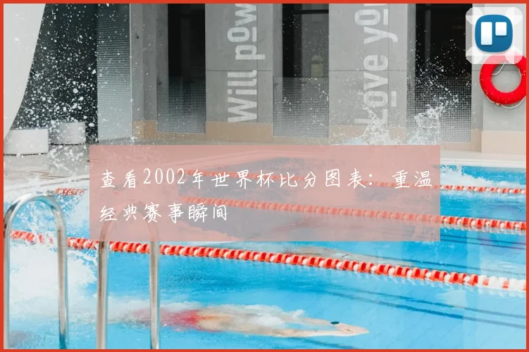 查看2002年世界杯比分图表：重温经典赛事瞬间