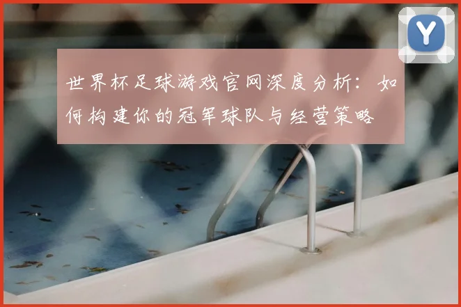 世界杯足球游戏官网深度分析：如何构建你的冠军球队与经营策略