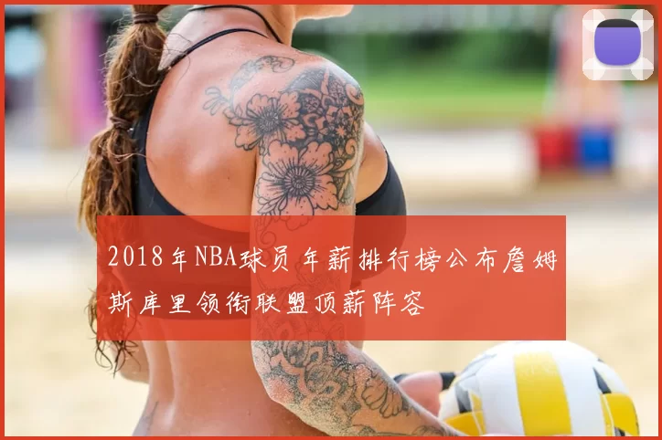 2018年NBA球员年薪排行榜公布詹姆斯库里领衔联盟顶薪阵容