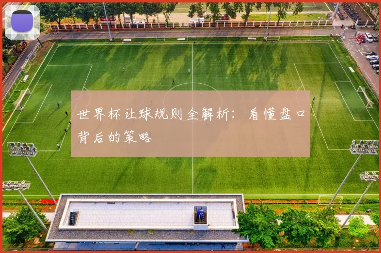 世界杯让球规则全解析：看懂盘口背后的策略